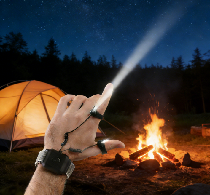High-intensity rechargeable wrist light 🔦⚡