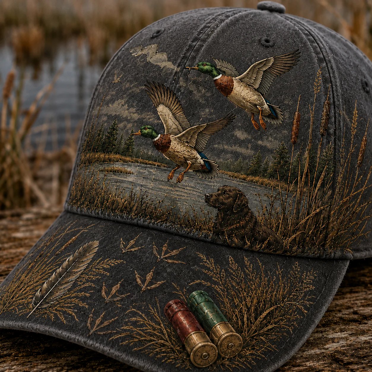 💥SPECIAL OFFER 50% OFF -🦆 WILD & READY DUCK HUNTING CAP - 100% COTTON