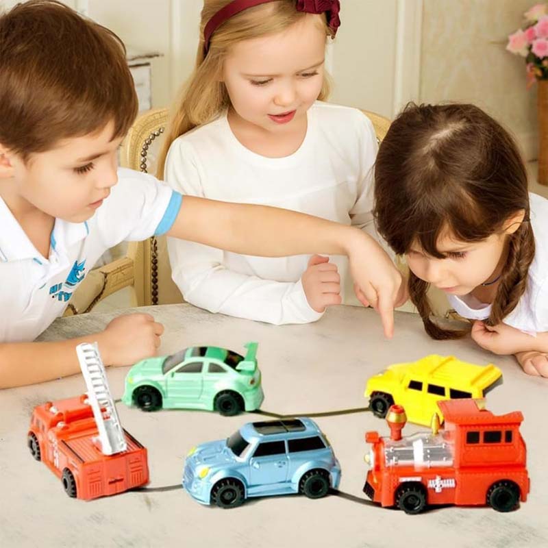 🚗Self-driving toy car that follows the painted line 🔥