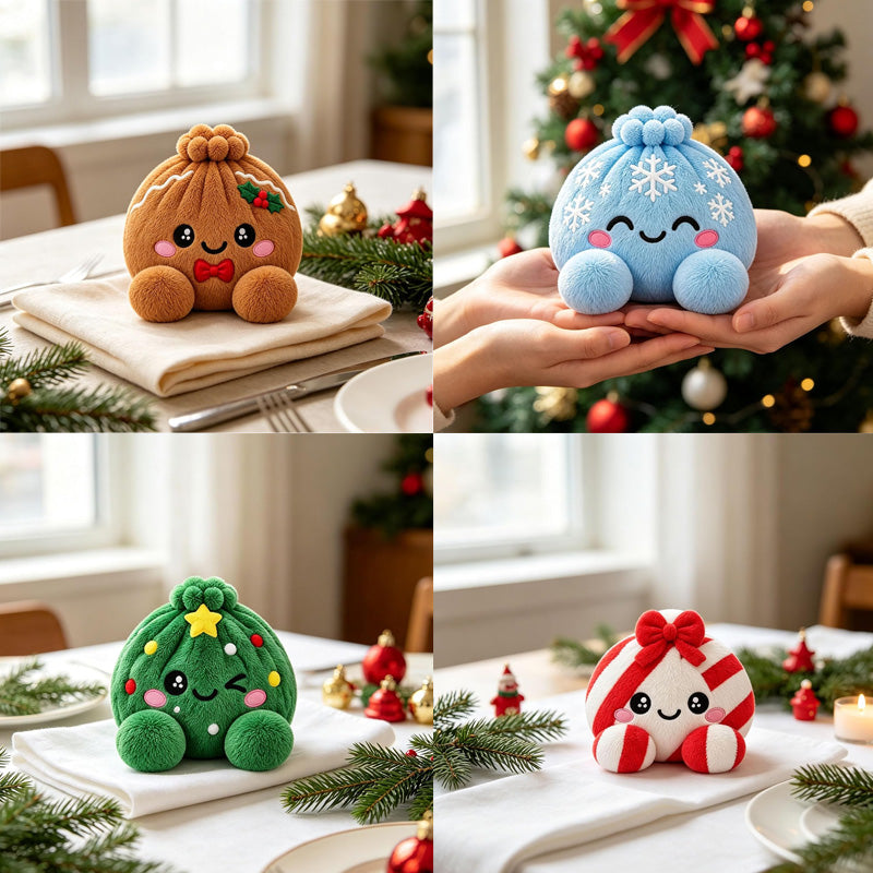 🥟 Christmas Dumpling Plush Collection