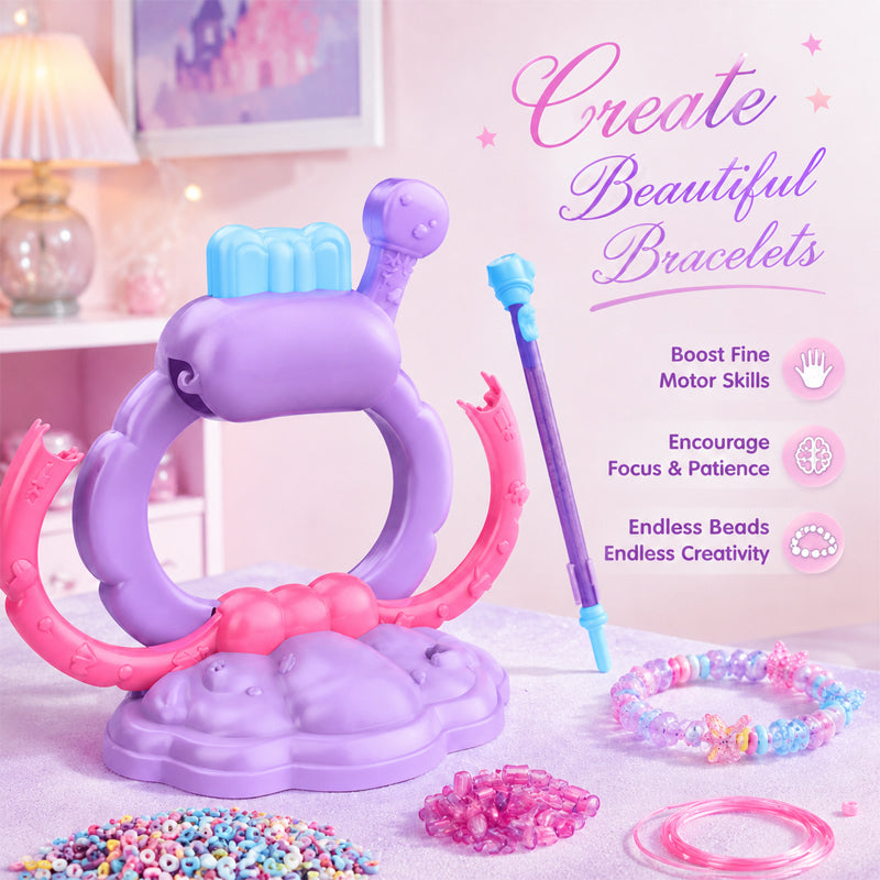 ✨New 2026 – Halloween & Christmas Gift｜DIY Beaded Bracelet Making Kit 🎁