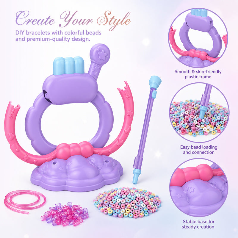 ✨New 2026 – Halloween & Christmas Gift｜DIY Beaded Bracelet Making Kit 🎁