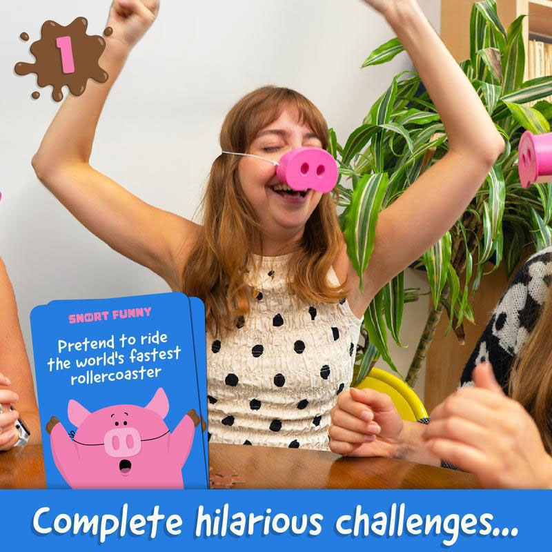 😂Snort Funny: The "Laugh &You Lose" Party Game 🐷