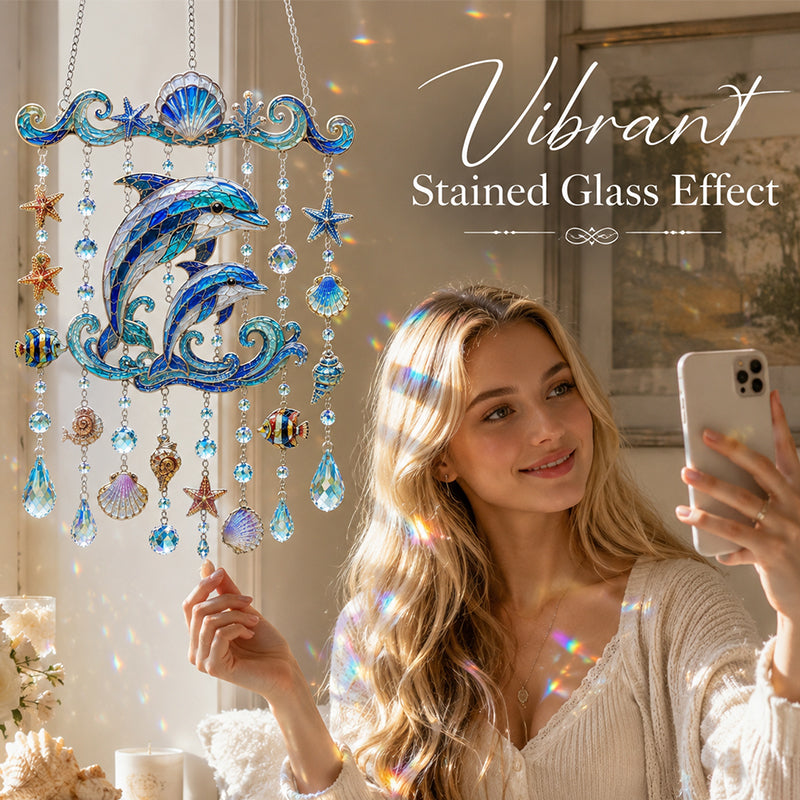 🌊Ocean Wave Suncatchers – Magical Sparkling Sea Decor for Your Garden