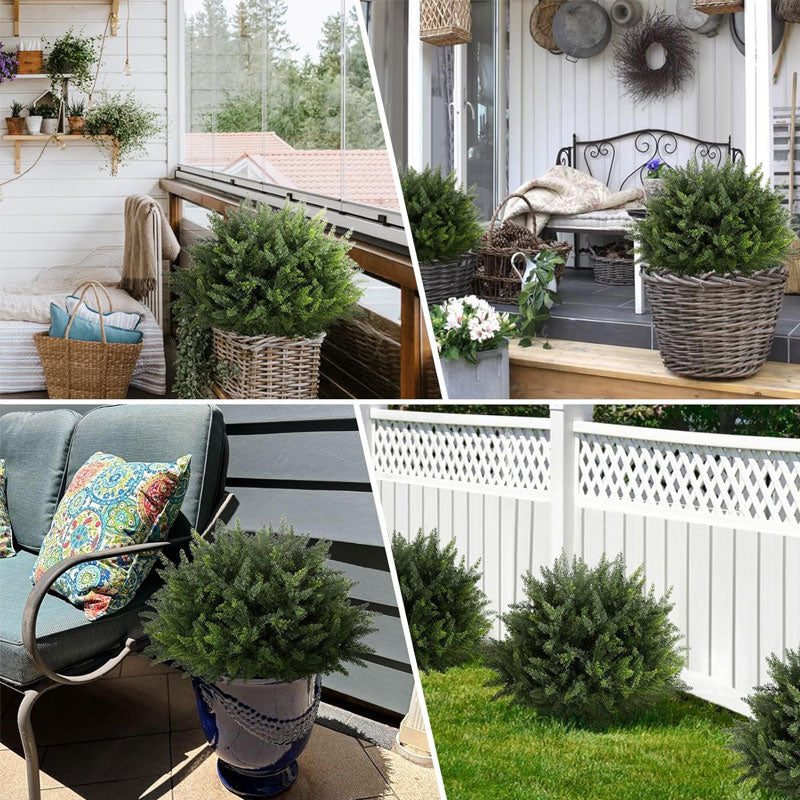 🌲 Artificial Cedar Landscape Tree 🌿 – Outdoor Porch & Garden Decor 🏡
