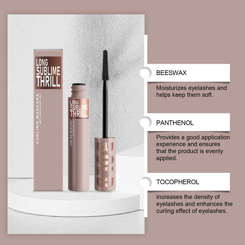 Natural Curling Mascara – Lightweight, Smudge-Proof & Long-Lasting Formula 👁️✨