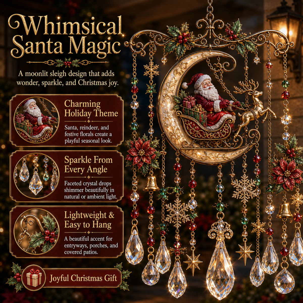 🎄 SALE! Magical Christmas Wind Chime ❤️