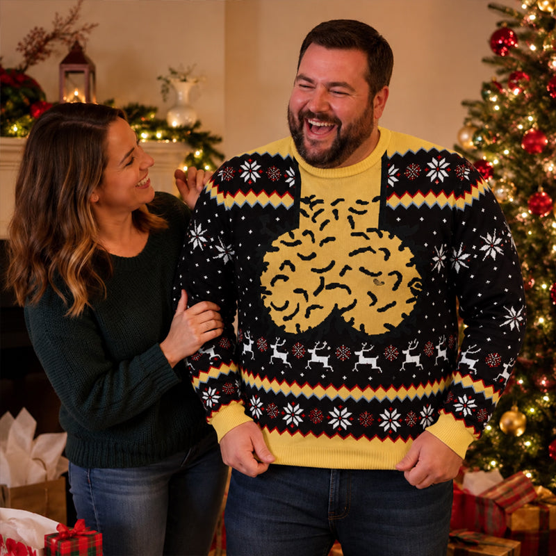🎄 3D Ugly Christmas Sweater | Funny Novelty Party Pullover