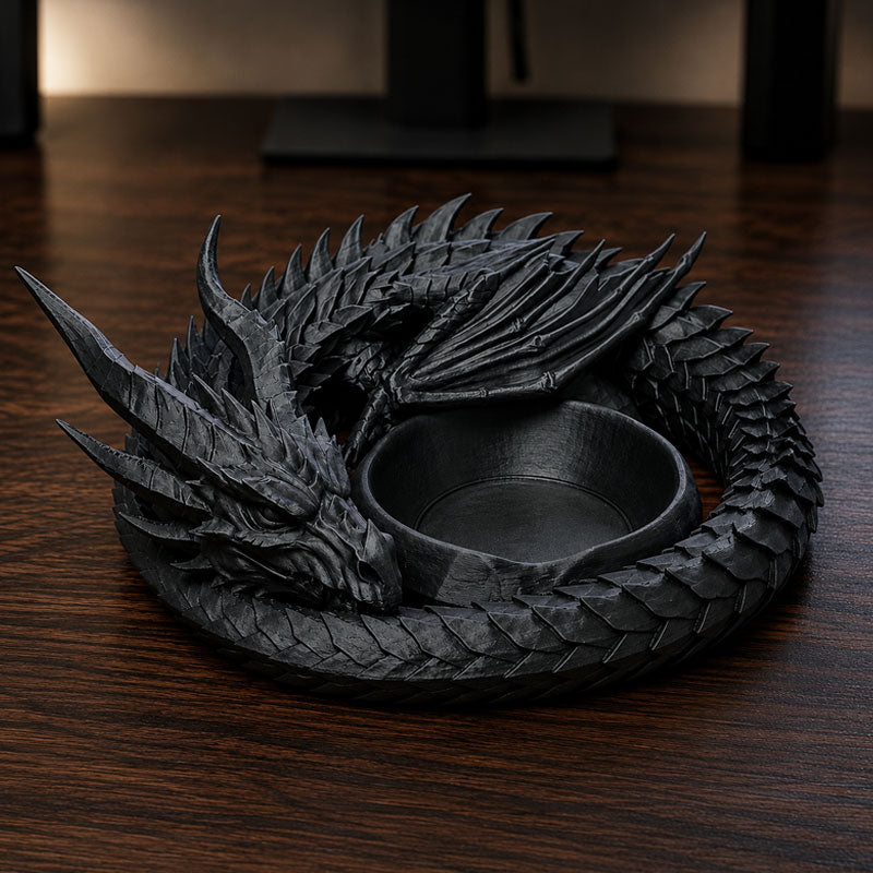 🐉 Dragon Guardian Valet | 3D Printed Decor Tray