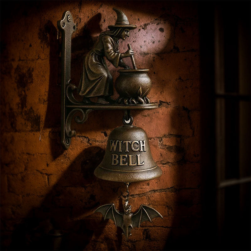 🧙‍♀️✨ Let the magic welcome your guests as soon as they arrive at the door!✨Witch doorbells