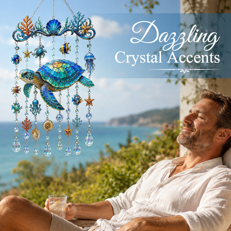 🌊Ocean Wave Suncatchers – Magical Sparkling Sea Decor for Your Garden