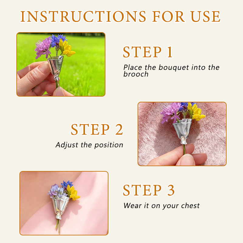 💐Blossom-on-the-Go Clip