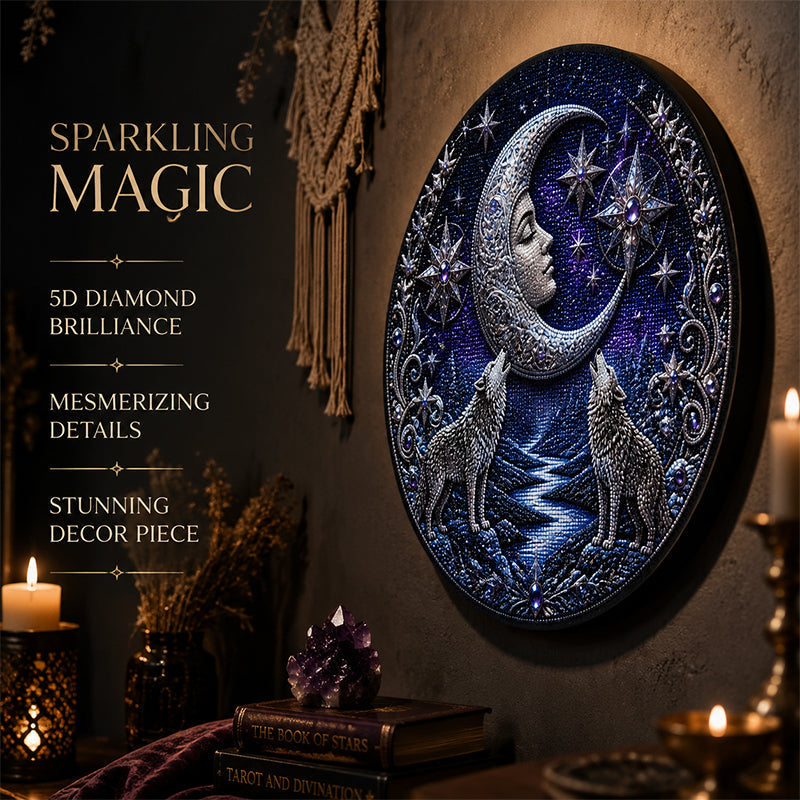🧘‍♀️ Find Your Sacred Light: Major Arcana Tarot Diamond Art 🌘