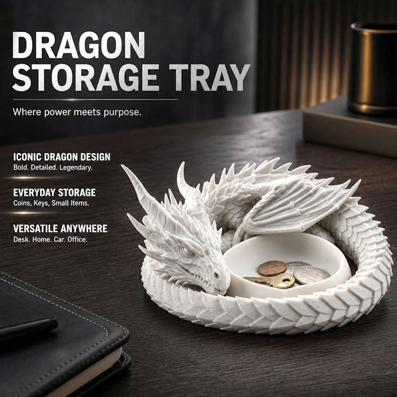 🐉 Dragon Guardian Valet | 3D Printed Decor Tray