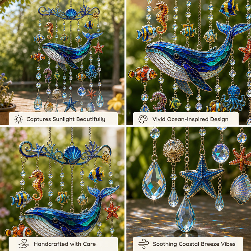 🌊Ocean Wave Suncatchers – Magical Sparkling Sea Decor for Your Garden