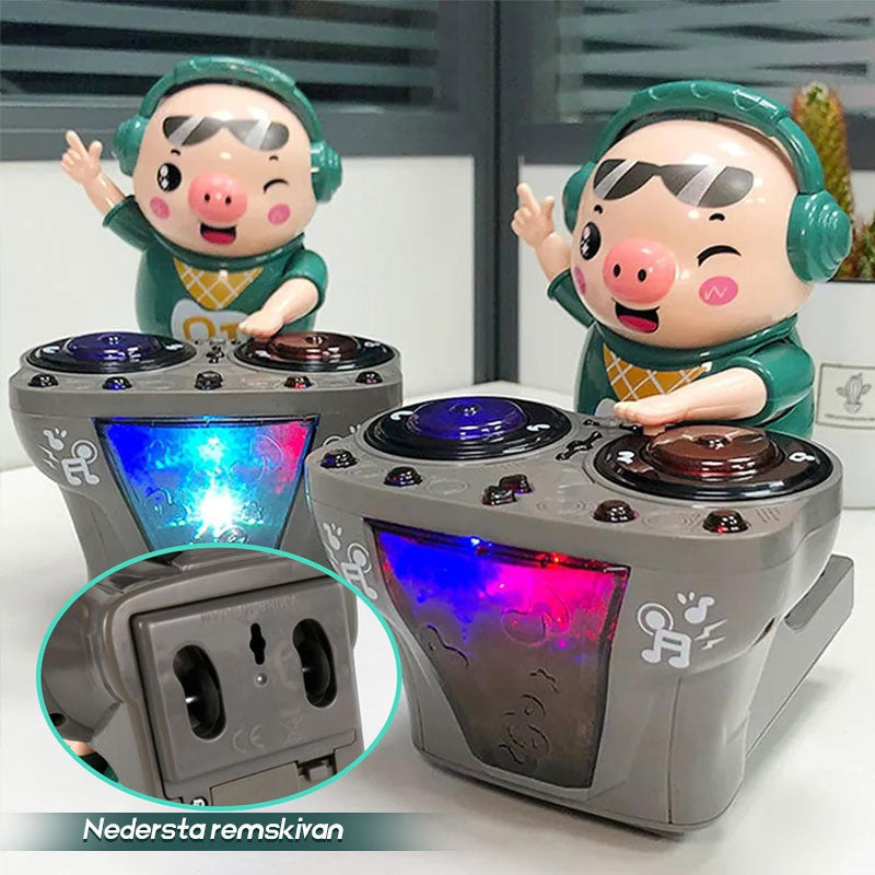 🎧🐷DJ-trendy pig – musical toy with groovy disco rhyth🎶