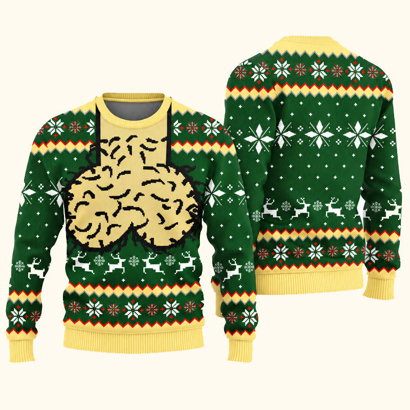 🎄 3D Ugly Christmas Sweater | Funny Novelty Party Pullover