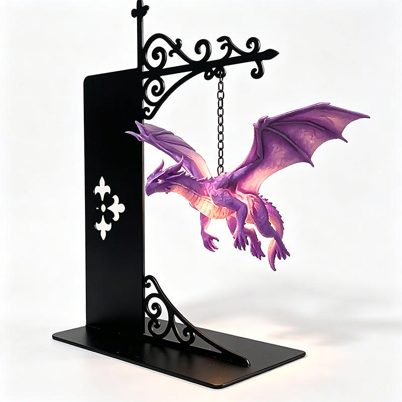 🐉 Dragon Bookshelf Lamp - Enchanting Floating Dragon Night Light