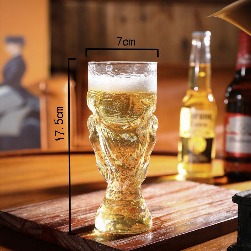⚽ Football Trophy Beer Glass 🏆
