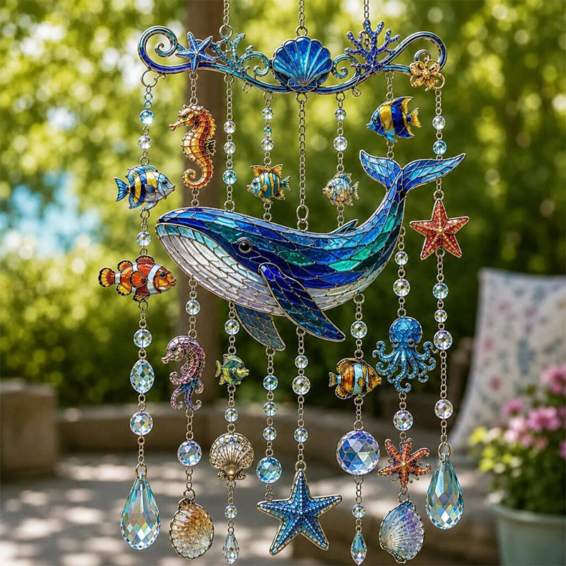 🌊Ocean Wave Suncatchers – Magical Sparkling Sea Decor for Your Garden