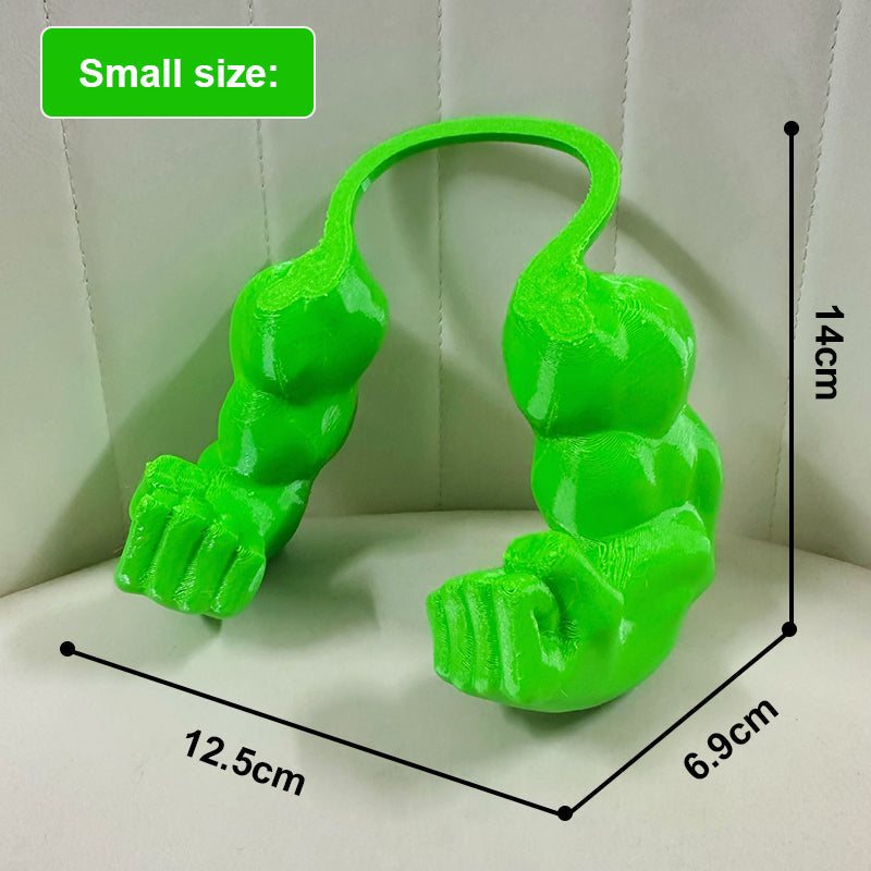 💪 3D Printed Hulk Arms Pet Cosplay Props with Halter Neck