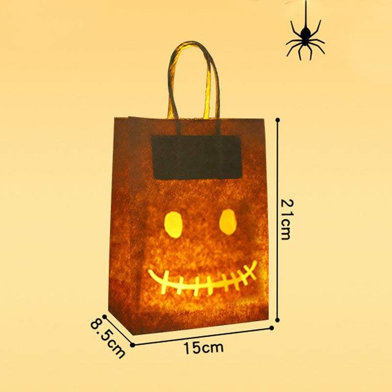 🎃「Nightlight Trick or Treat Bag」-- A bag that lights up Halloween, 🍭 candy and starlight in the same bag