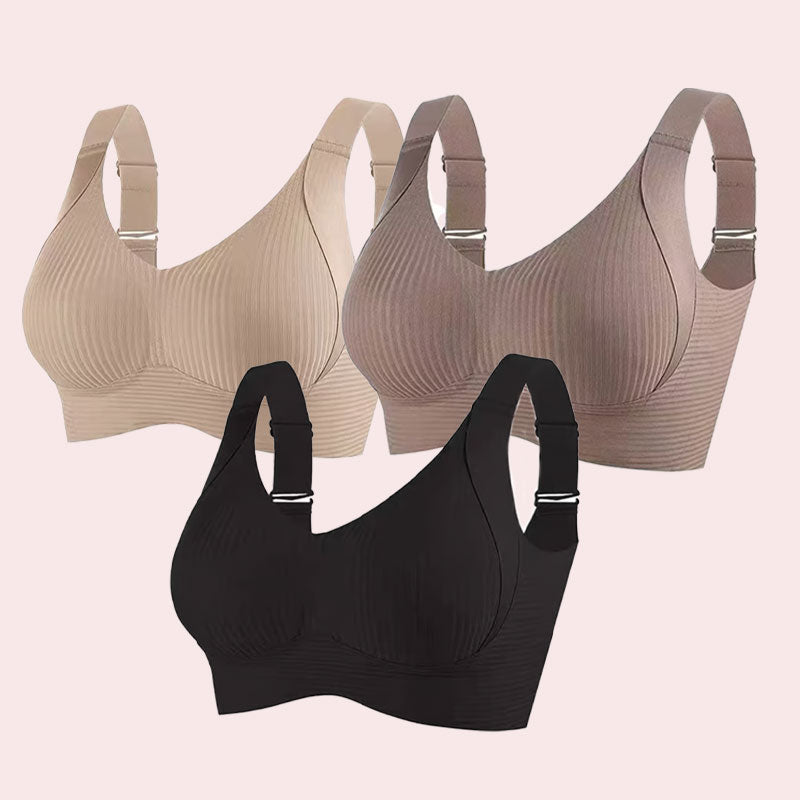 🎁Last day: buy 1, get 3 bras🔥 Super-supportive bra | wire-free push-up bra 👍No more sagging—lift and shape instantl