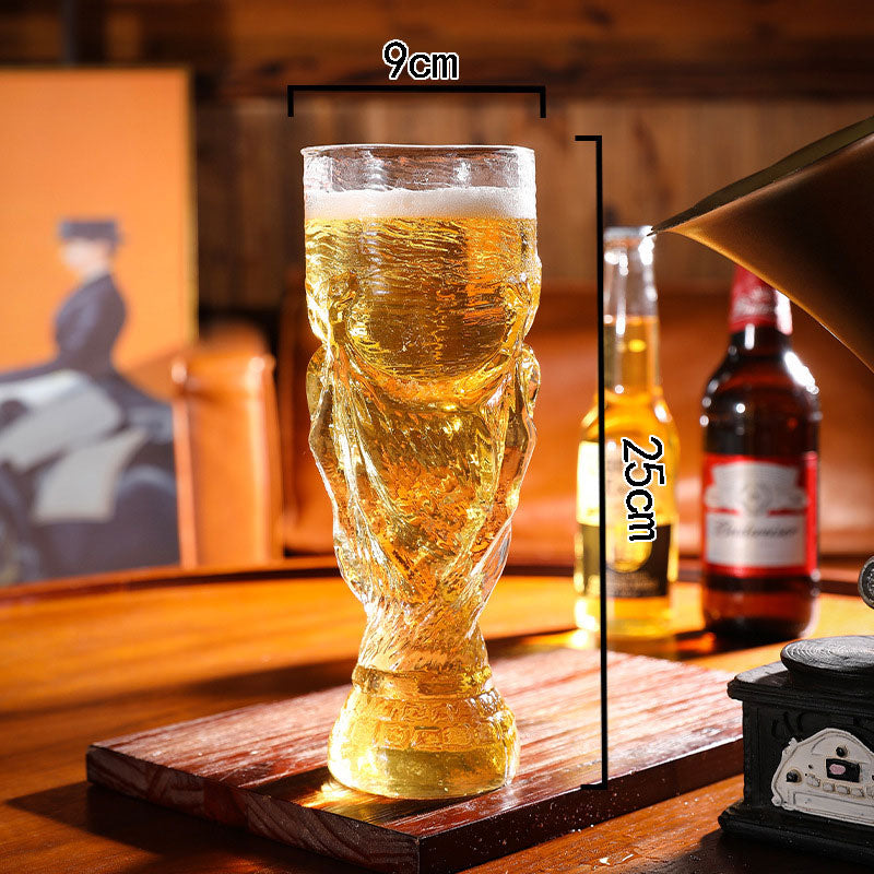 ⚽ Football Trophy Beer Glass 🏆