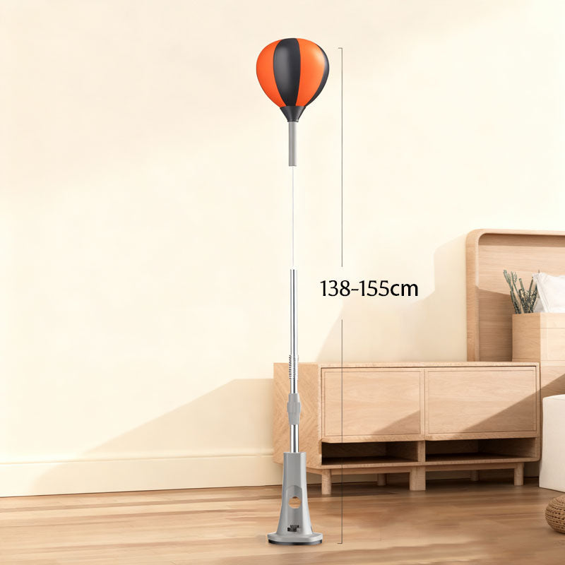 💥 Black Friday: 50% off! 🥊 Free-standing punch bag with speedball ⭐ | Height-adjustable & whisper-quiet | Extra-strong suction base 🏠