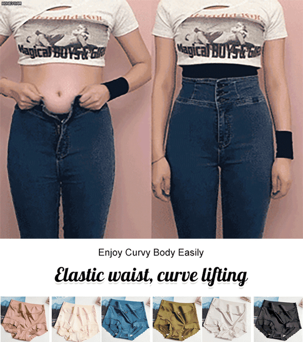 💖Size: 40-100 kg✨🎁Buy 1 get 2 (3-pack) 🎁Premium satin antibacterial Ice Silk moisture absorbing pantie