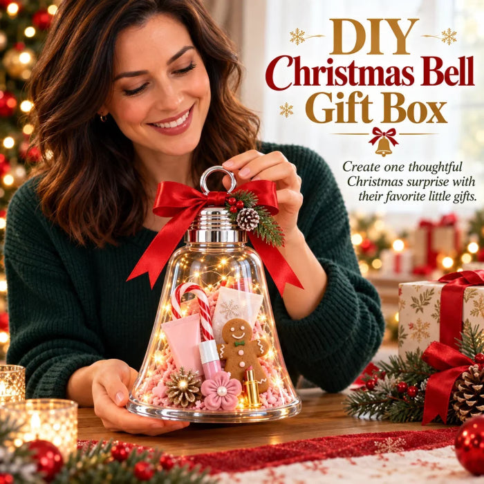 🎄🎁DIY Christmas Bell Gift Box