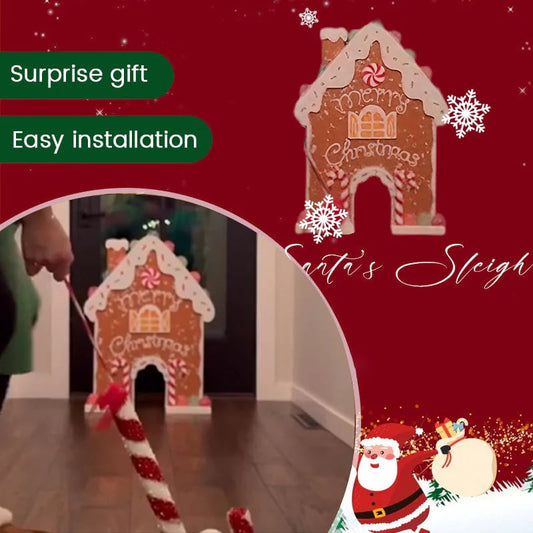 🔥Last Day 49% OFF - 🎅 Gingerbread Golf Game Set - Best Christmas Game