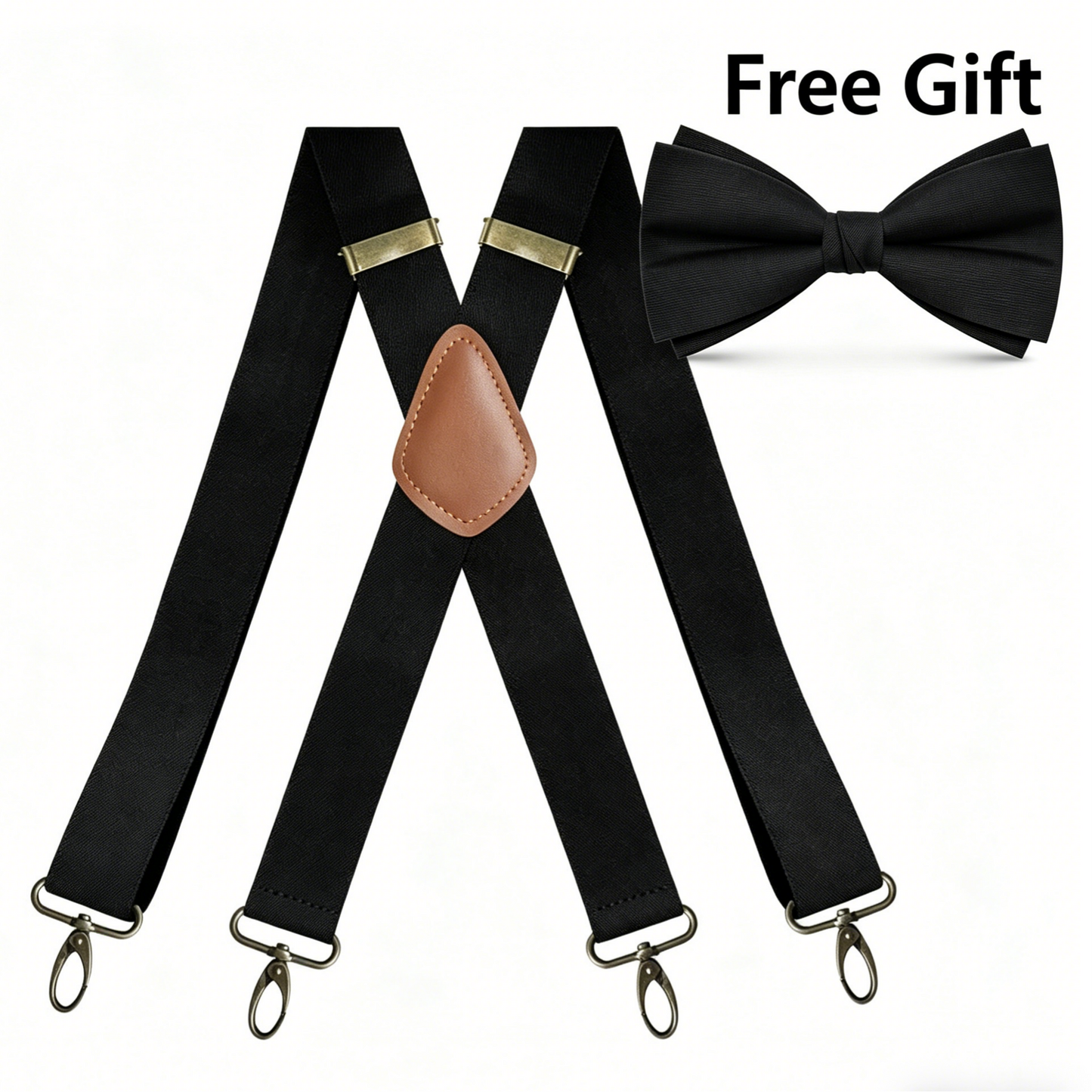 🎁 GENTLEMAN SET: Vintage X Tie With FREE Black Butterfly (Only Today!) ✨