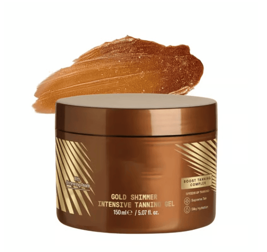 🔥Get a golden glow - Gold Shimmer Intense Tanning Gel