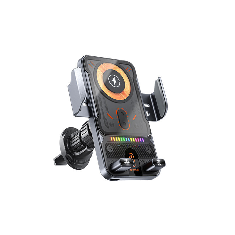 🔥HOT SALE 50% OFF🎁⚡Over 50,000 sold! 📱Smart 2-in-1 Car Rotating Mobile Phone Holder & Wireless Charger⚡