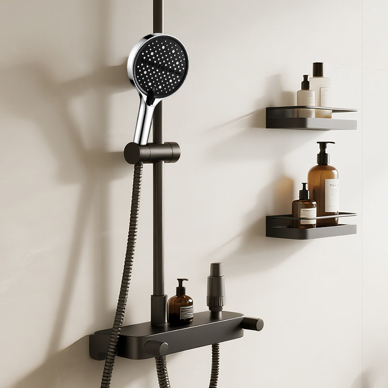 🌧️ Is the water pressure too low? This rain shower head is the solution—with eight adjustable spray settings, it delivers a truly torrential downpour! 💪🚿