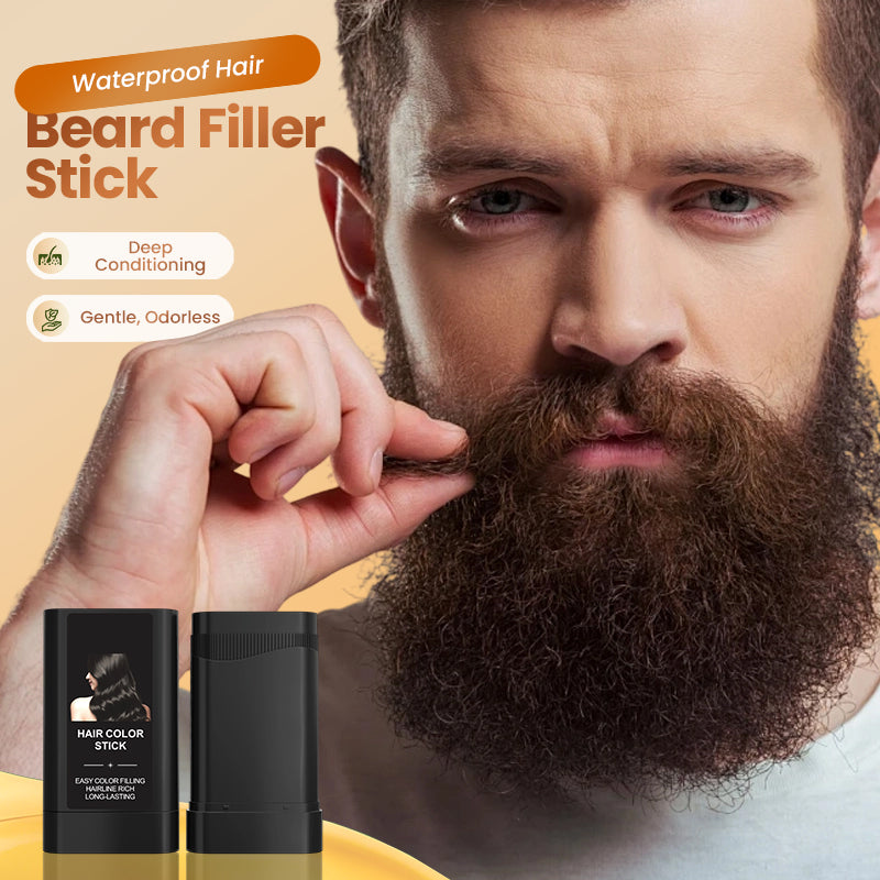🧔 Waterproof Hair & Beard Filler Stick – Long-Lasting & Odorless